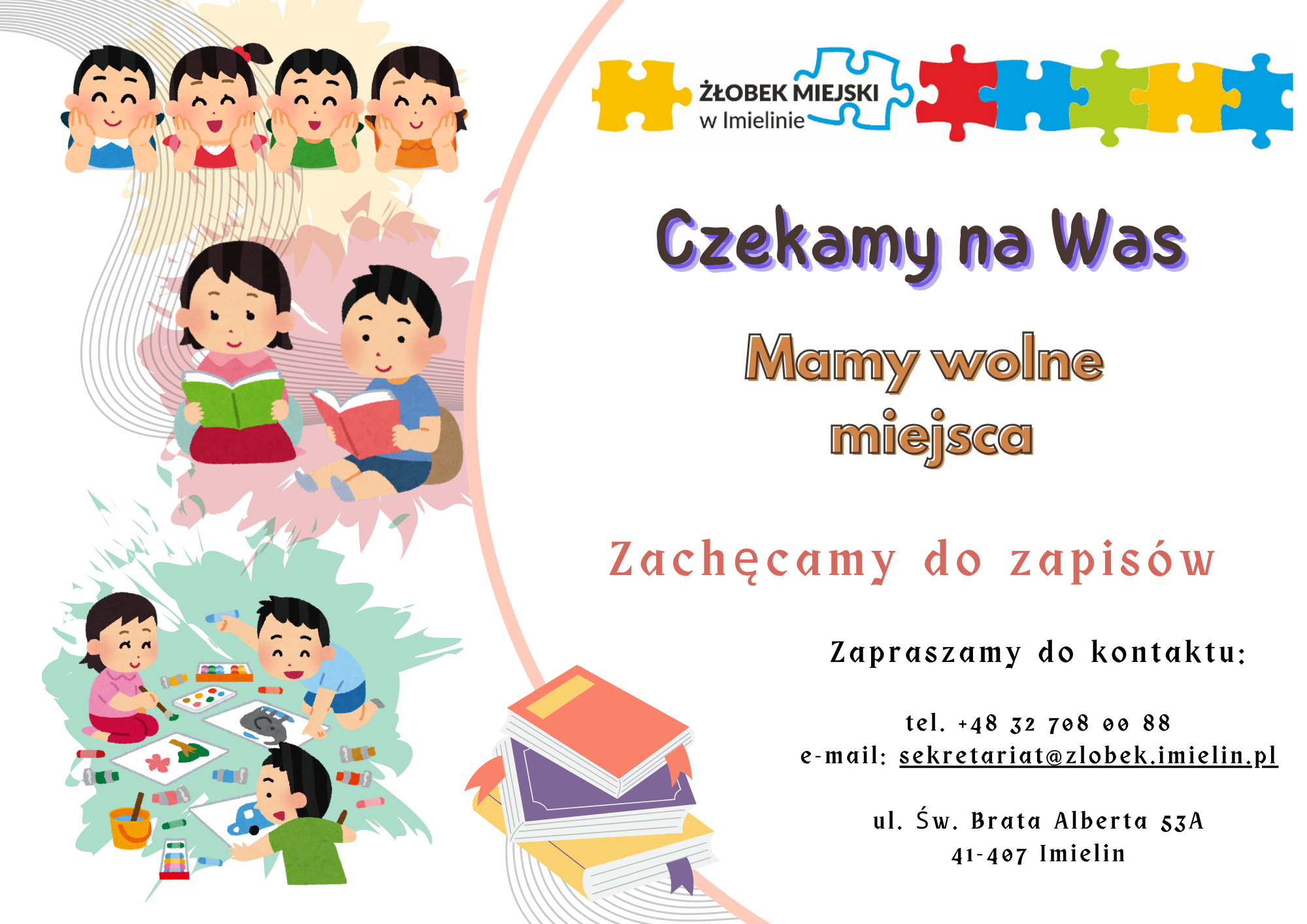 Mamy wolne miejsca