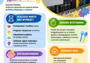 Żłobek Miejski w Imielinie zaprasza!